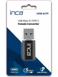 INCA IUSB-01TP USB Male To Type-C Female Converter